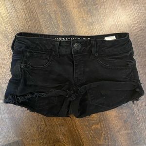 Black American Eagle Shorts